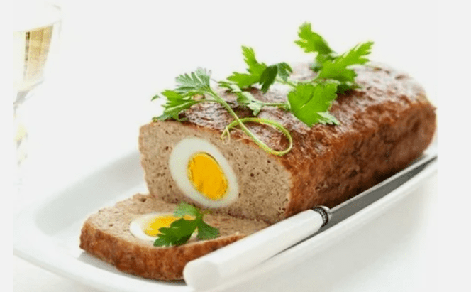 Vleesrol met een ei op het dieet van Ducan